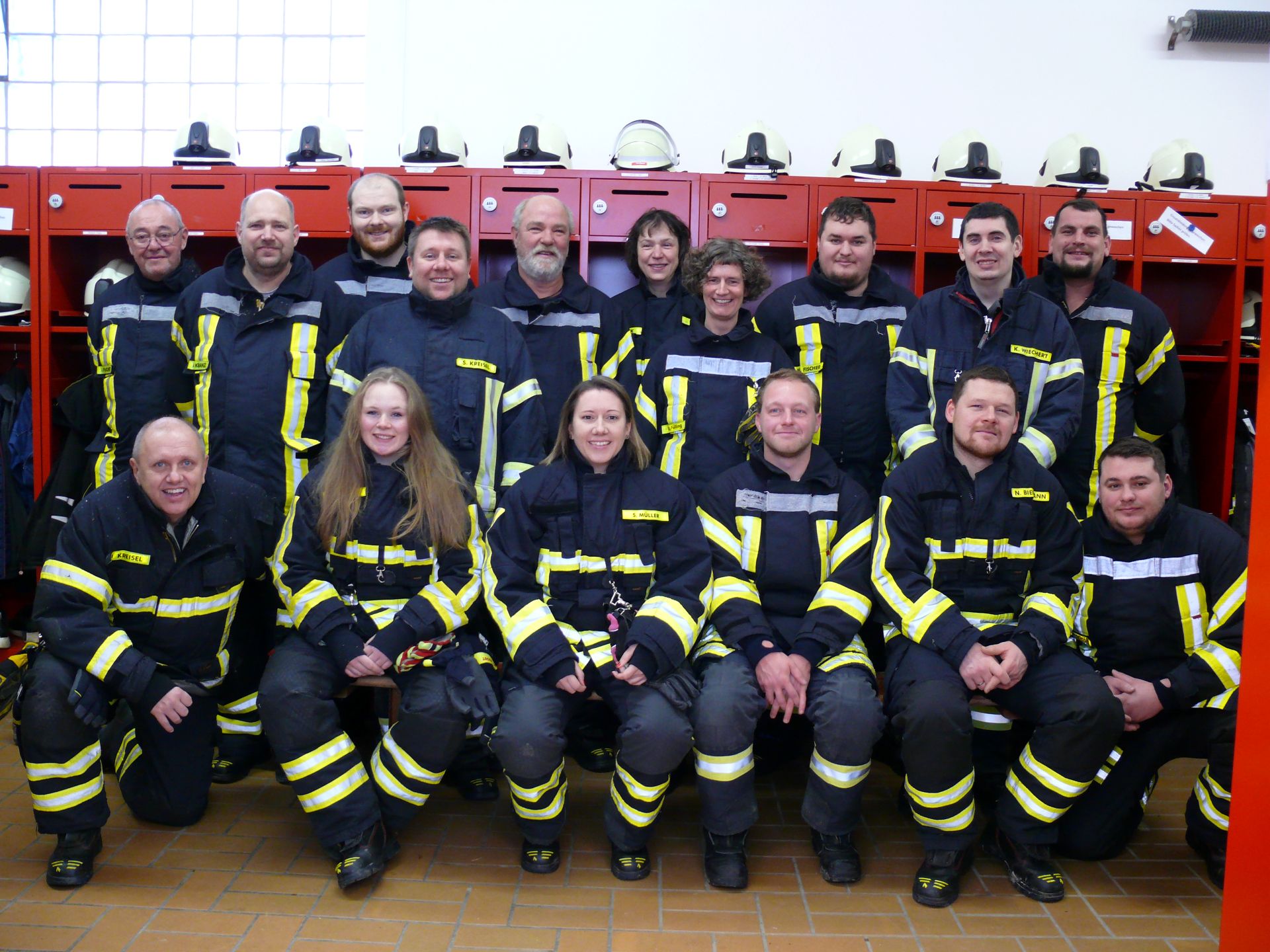 Feuerwehr Mannschaft